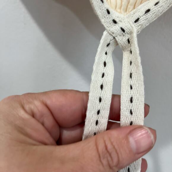 Agua Bendita Amari Kaan Ruched Crop Top Cutout Wrap Style Women’s XS - Picture 10 of 10